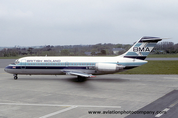 British Midland Douglas DC-9-14 G-BMAH (1984)