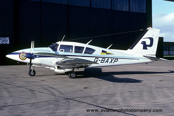 Department of Agriculture and Fisheries for Scotland Piper PA-27 Aztec G-BAXP (1982)