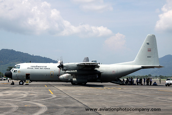 Thai Air Force 601 Squadron Lockheed C-130H-30 L8-7/33/60107 at LIMA Langkawi (2013)