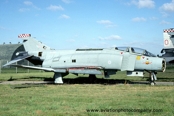 RAF McDonnell F-4M Phantom FGR.2 XV480 stored at RAF Wattisham (1991)