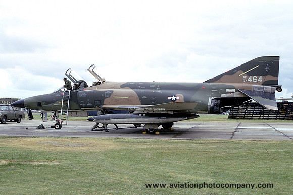USAF AFFTC McDonnell RF-4C Phantom 67-0464 (1975)