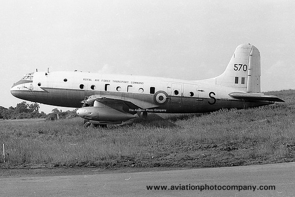 RAF Handley Page Hastings C.1A TG570 stored at Catterick