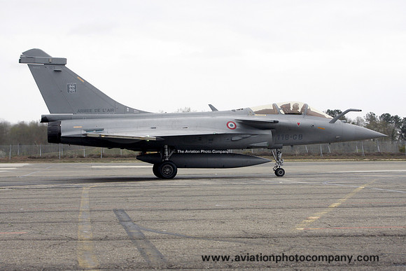 French Air Force EC02.030 Dassault Rafale C 123/118-GB at Mont de Marsan (2013)
