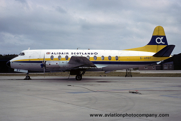 Alidair Scotland Vickers Viscount G-ARBY