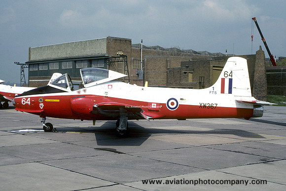 RAF 1 FTS Hunting Jet Provost T.5A XX367/64 (1992)