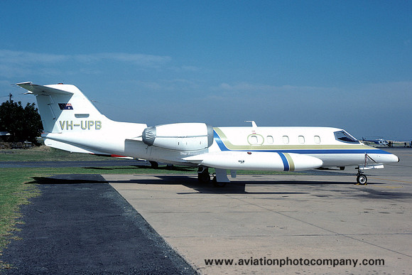 Learjet 35 VH-UPB (1981)