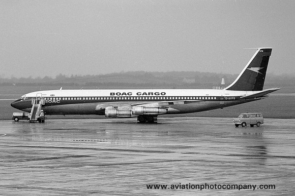 BOAC Cargo Boeing 707-300C G-AVPB