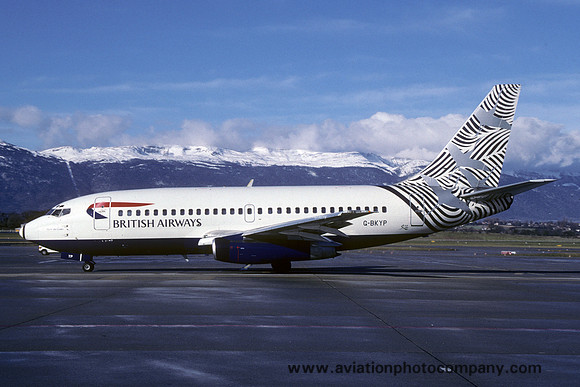 British Airways Boeing 737-200 G-BKYP (1998)