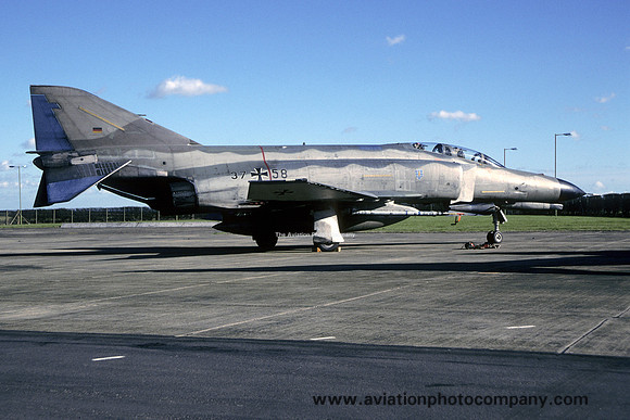 German Air Force JG73 McDonnell F-4F Phantom 37+58 (1995)