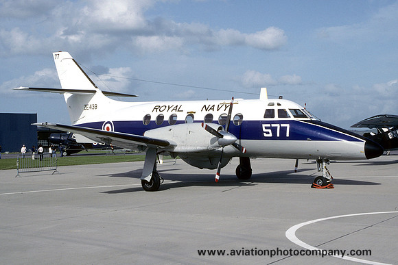 Royal Navy Yeovilton Station Flight HP Jetstream T.3 ZE439 (1992)
