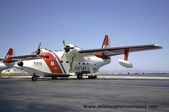 US Coast Guard San Francisco Grumman HU-16E CG7213 (1973)