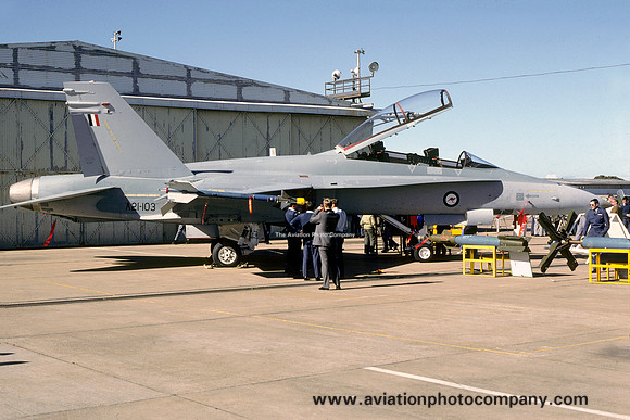 RAAF McDonnell Douglas F/A-18B A12-103 (1985)