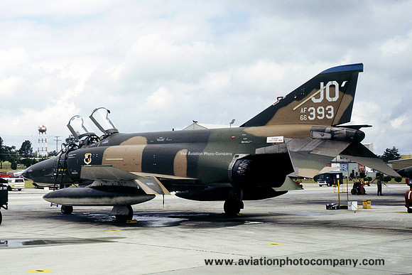 USAF 363 TRW 33 TRTS McDonnell RF-4C Phantom 66-0393/JO (1979)