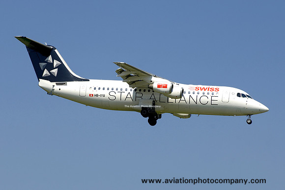 Swiss International Air Lines BAe 146 RJ-100 HB-IYU (2008)