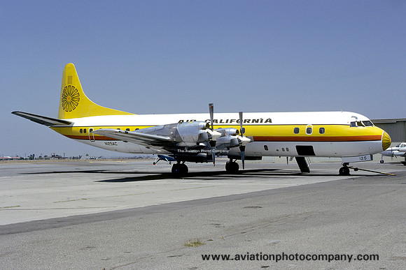Air California Lockheed Electra N125AC (1979)