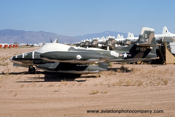 USAF 72 SOS Cessna A-37A Dragonfly 67-14514 stored at MASDC Davis Monthan (1975)