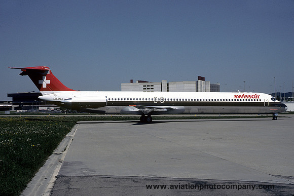 Swissair McDonnell Douglas MD-80 HB-INH (1981)