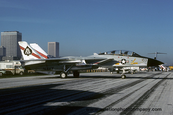 US Navy VF-41 Grumman F-14A Tomcat 160385/AJ-103 (1978)