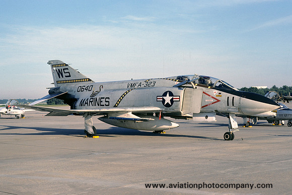 USMC VMFA-323 McDonnell F-4N Phantom 150640/WS-11 (1975)