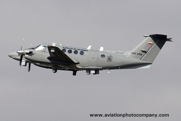 Colombian Army BAAV 1 Beech King Air 200 EJC-1124 (2015)