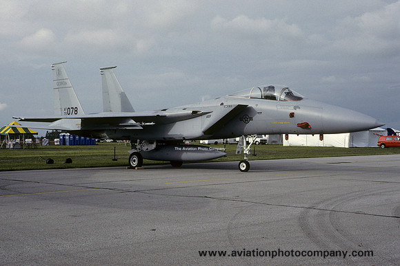 USAF Georgia ANG 128 TFS McDonnell Douglas F-15A Eagle 75-0078 (1992)