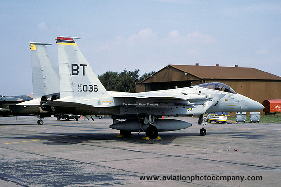 USAF 36 TFW McDonnell Douglas F-15A Eagle 76-0036/BT (1979)