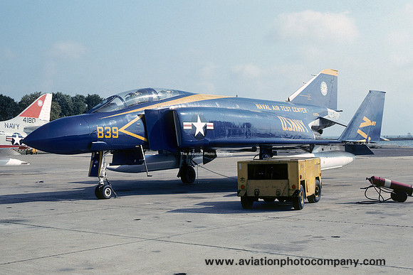 US Navy NATC/Blue Angels McDonnell F-4J Phantom 155839 (1975)