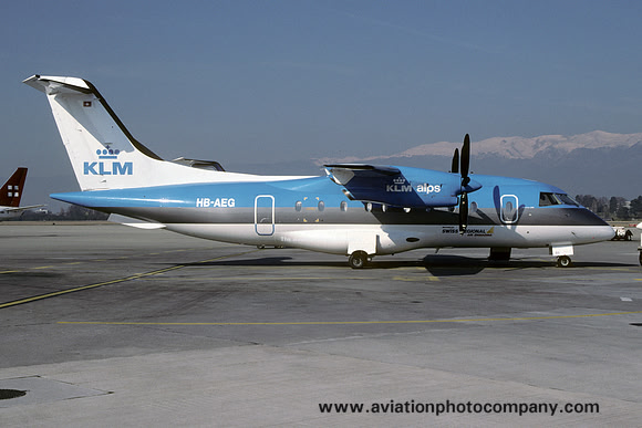 KLM Alps/Swiss Regional Dornier Do328 HB-AEG (2000)