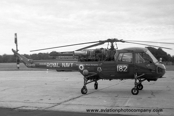 Royal Navy 829 Squadron HMS Galatea Westland Wasp HAS.1 XS545 (1964)
