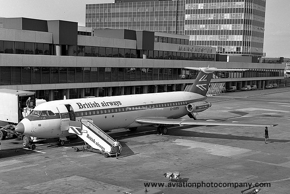British Airways BAC-111 G-AVMV (1975)