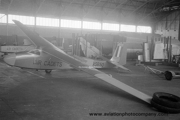RAF Air Cadets 611 Glider Squadron Slingsby Swallow XS650