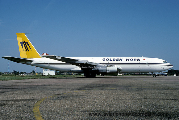 Golden Horn Boeing 707-331C TC-GHA at Manston (1994)
