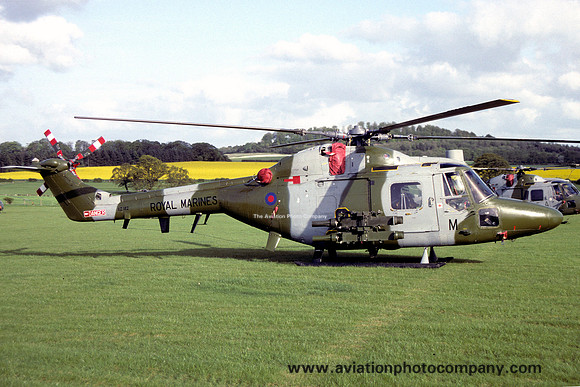 Royal Marines 3 CBAS Westland Lynx AH.7 XZ182 at Middle Wallop (1992)
