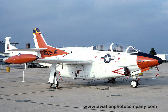 US Navy Test Pilot's School North American T-2C Buckeye 158605/27 (1975)