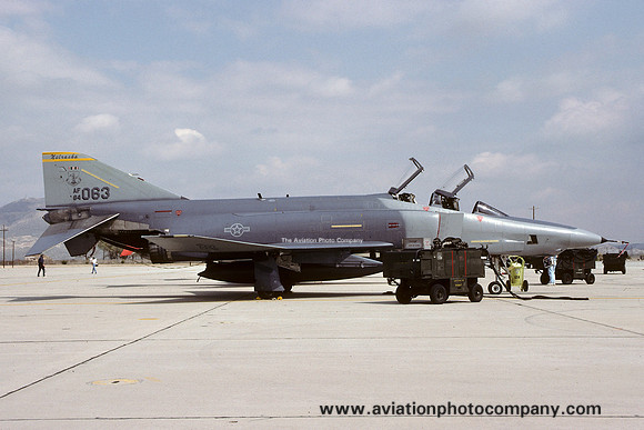 USAF Nebraska ANG 173 TRS McDonnell RF-4C Phantom 64-1063 (1992)