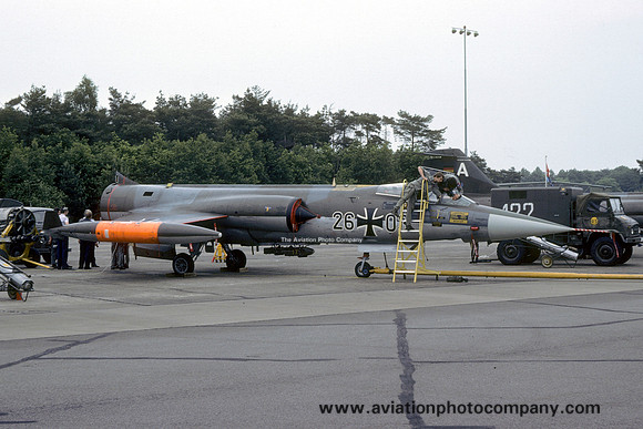 German Air Force Lockheed F-104G Starfighter 26+03 (1978)