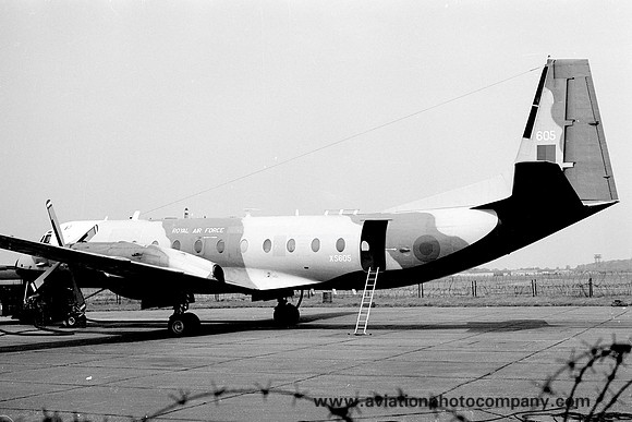 RAF 115 Squadron Avro Andover C.1 XS605 (1979)