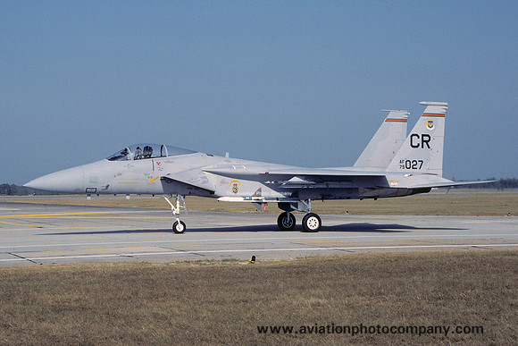 USAF 32 TFS McDonnell Douglas F-15C Eagle 79-0027/CR (1984)