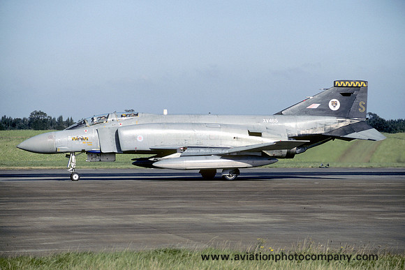 RAF 74 Squadron McDonnell F-4M Phantom FGR.2 XV465/S (1992)
