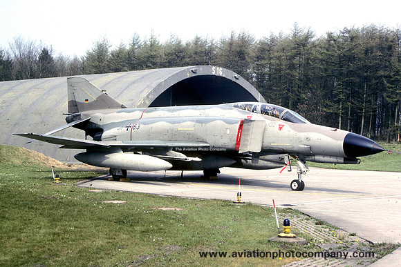 West German Air Force JG71 McDonnell F-4F Phantom 37+83 (1989)