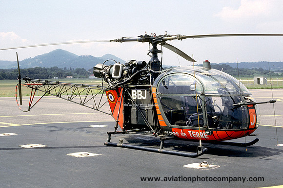 French Army EALAT Sud Alouette II 1356/BBJ (1987)