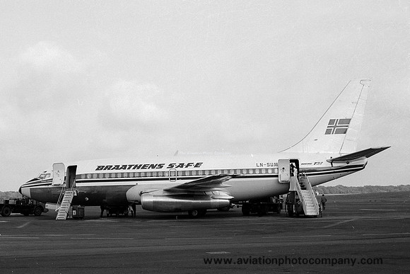 Braathens SAFE Boeing 737-200 LN-SUM (1978)