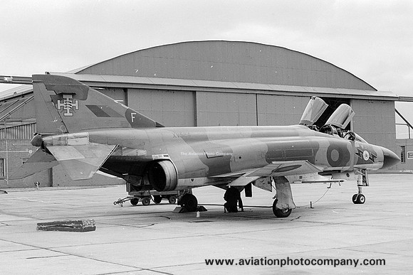 RAF 111 Squadron McDonnell F-4K Phantom FG.1 XV584/F at RAF Lossiemouth (1984)