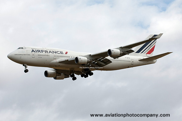 Air France Boeing 747-400 F-GITH at Paris CDG (2015)
