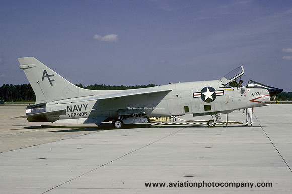US Navy VFP-206 Chance RF-8G Crusader 145860/AF-602 (1983)