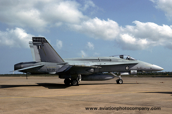 RAAF 75 Squadron McDonnell Douglas F/A-18A Hornet A21-25 (1988)