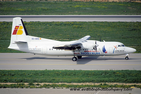 Iberia Regional/Air Nostrum Fokker F-50 EC-GKE (1998)