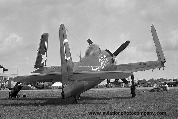 US Navy Grumman F8F-2 Bearcat 122626