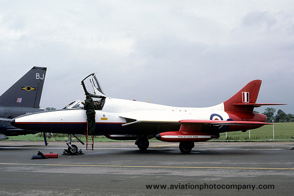 RAF ETPS Hawker Hunter T.7 XL612 (1987)
