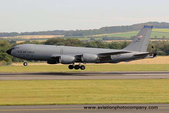 USAF Utah ANG 191 ARS Boeing KC-135R 61-0275 at Prestwick (2014)